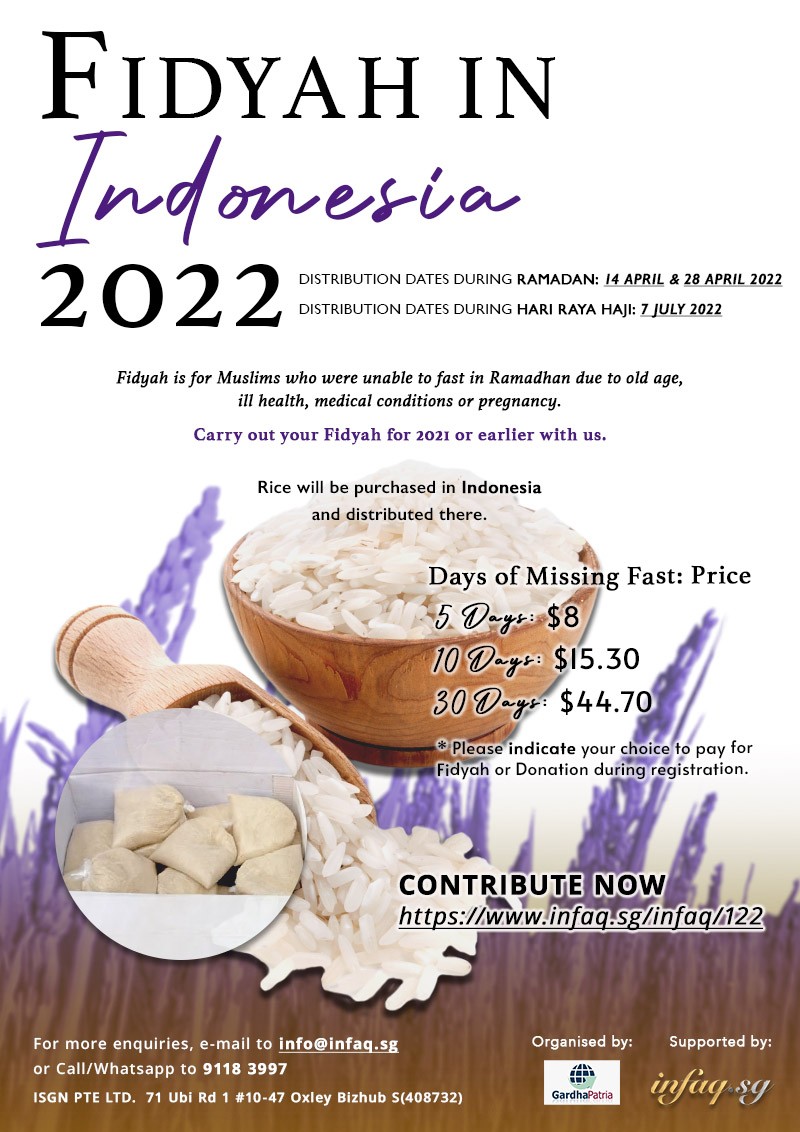 Fidyah in Indonesia 2022